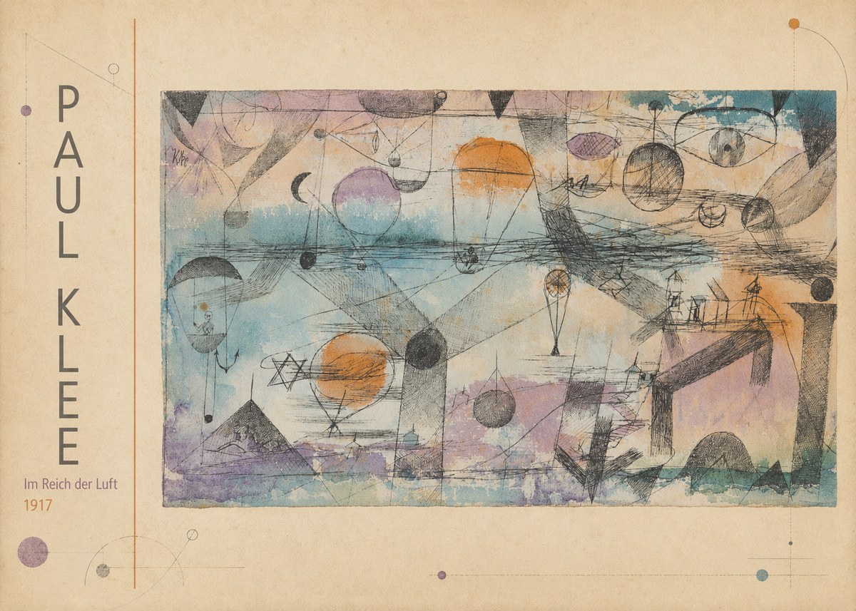Paul Klee Im Reich Der Luft No2 - Plakát