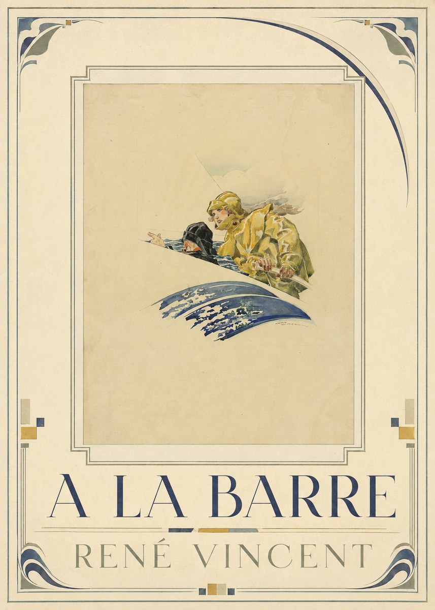 René Vincent A La Barre No3 - Plakát