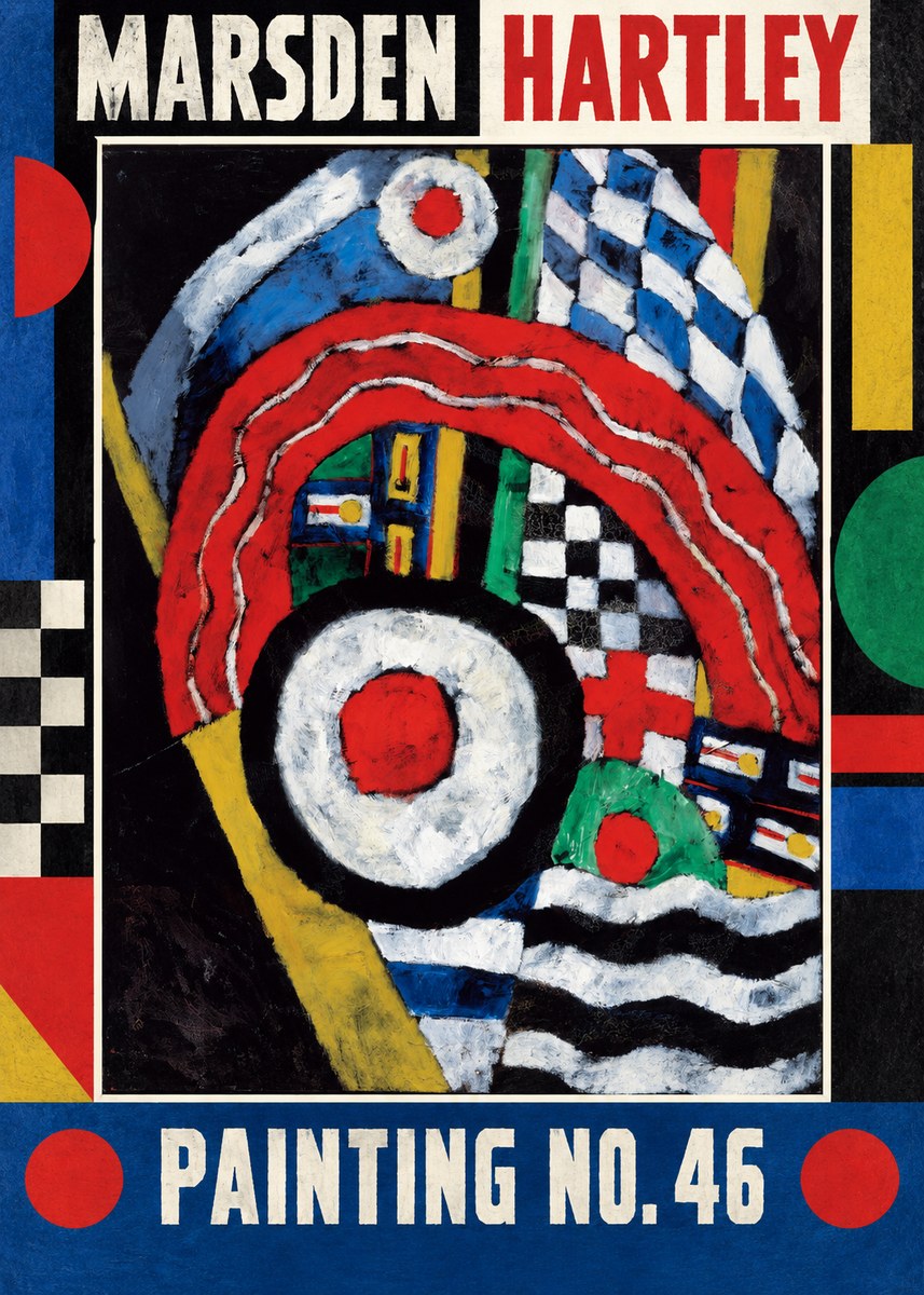 Marsden Hartley Painting No. 46 No1 - Plakát