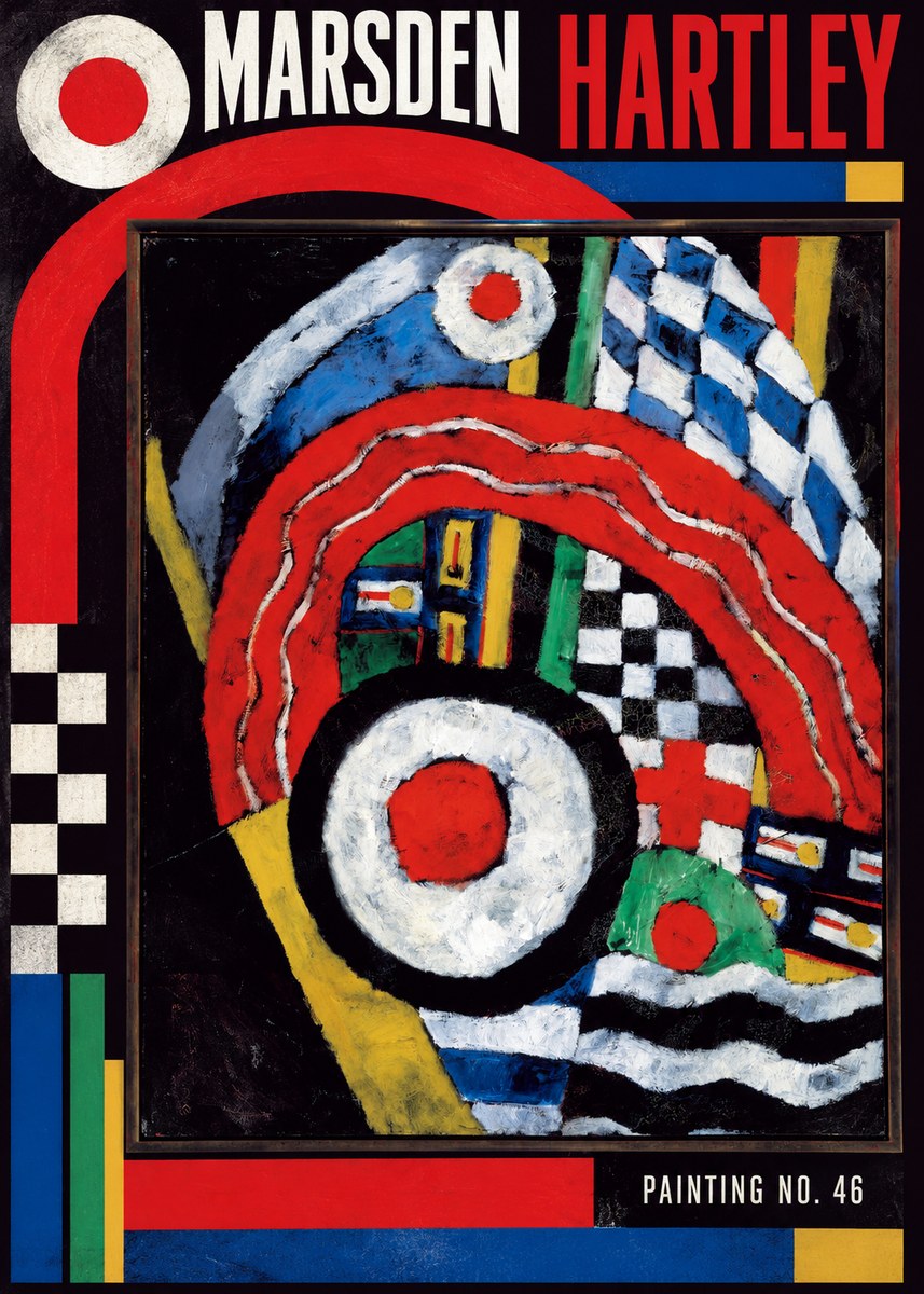 Marsden Hartley Painting No. 46 No3 - Plakát