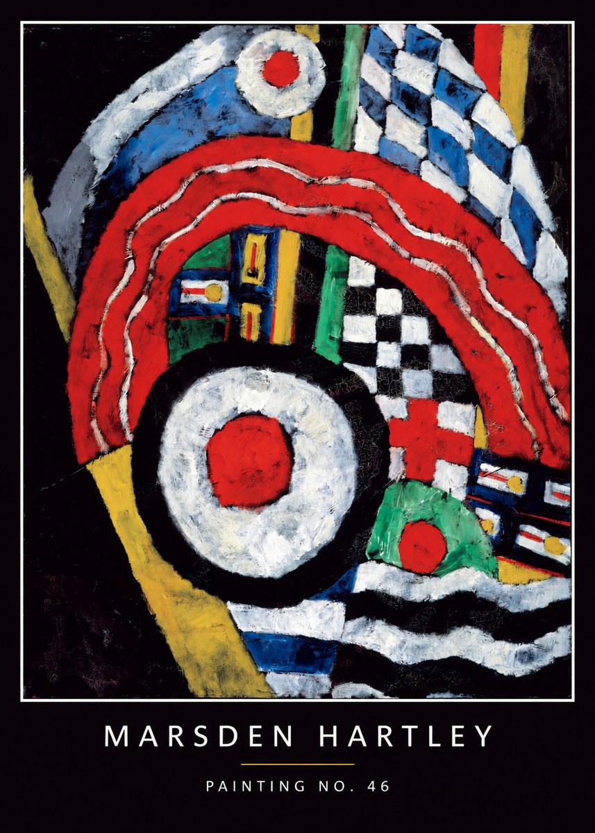 Marsden Hartley Painting No. 46 No6 - Plakát