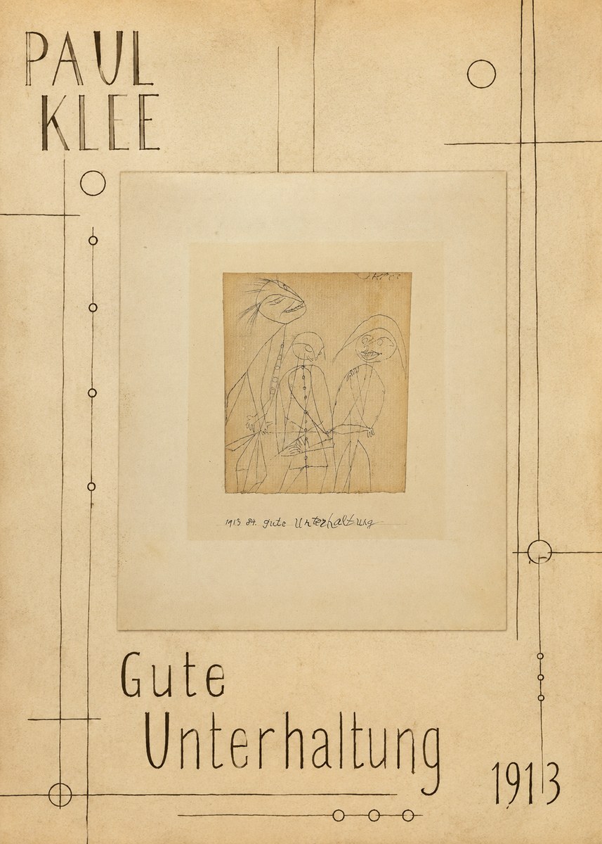 Paul Klee Gute Unterhaltung No5 - Plakát