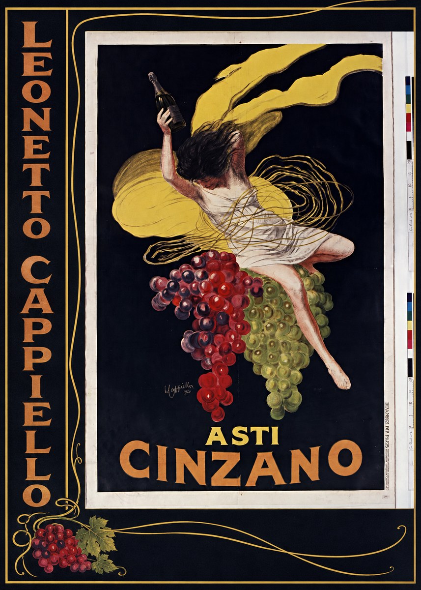 Leonetto Cappiello Asti Cinzano I No2 - Plakát