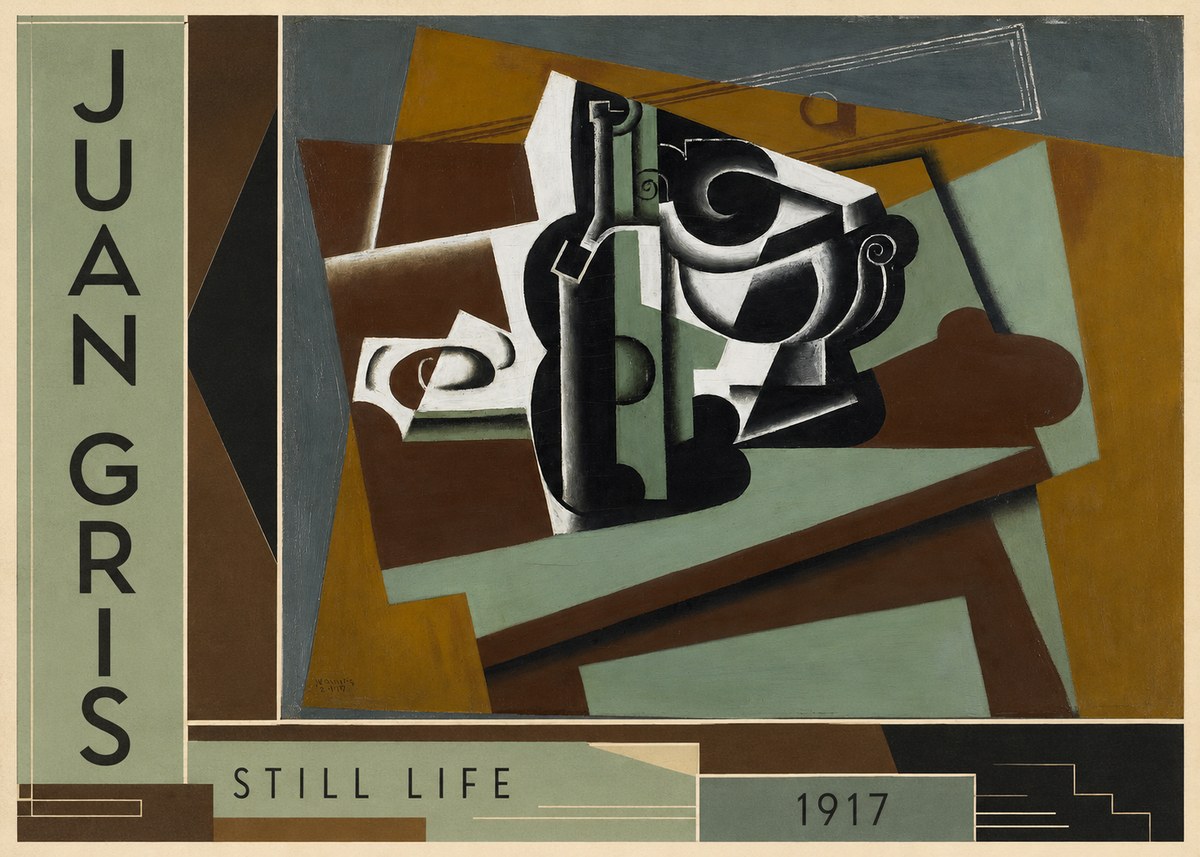 Juan Gris Still Life I No2 - Plakát