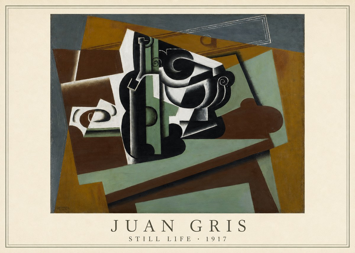 Juan Gris Still Life I No4 - Plakát