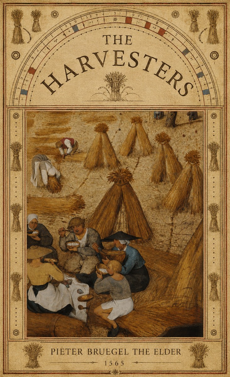 Pieter Bruegel The Harvesters I No3 - Plakát