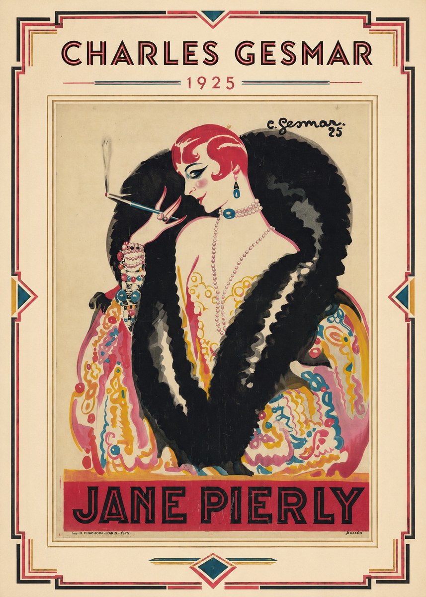Charles Gesmar Jane Pierly No1 - Plakát