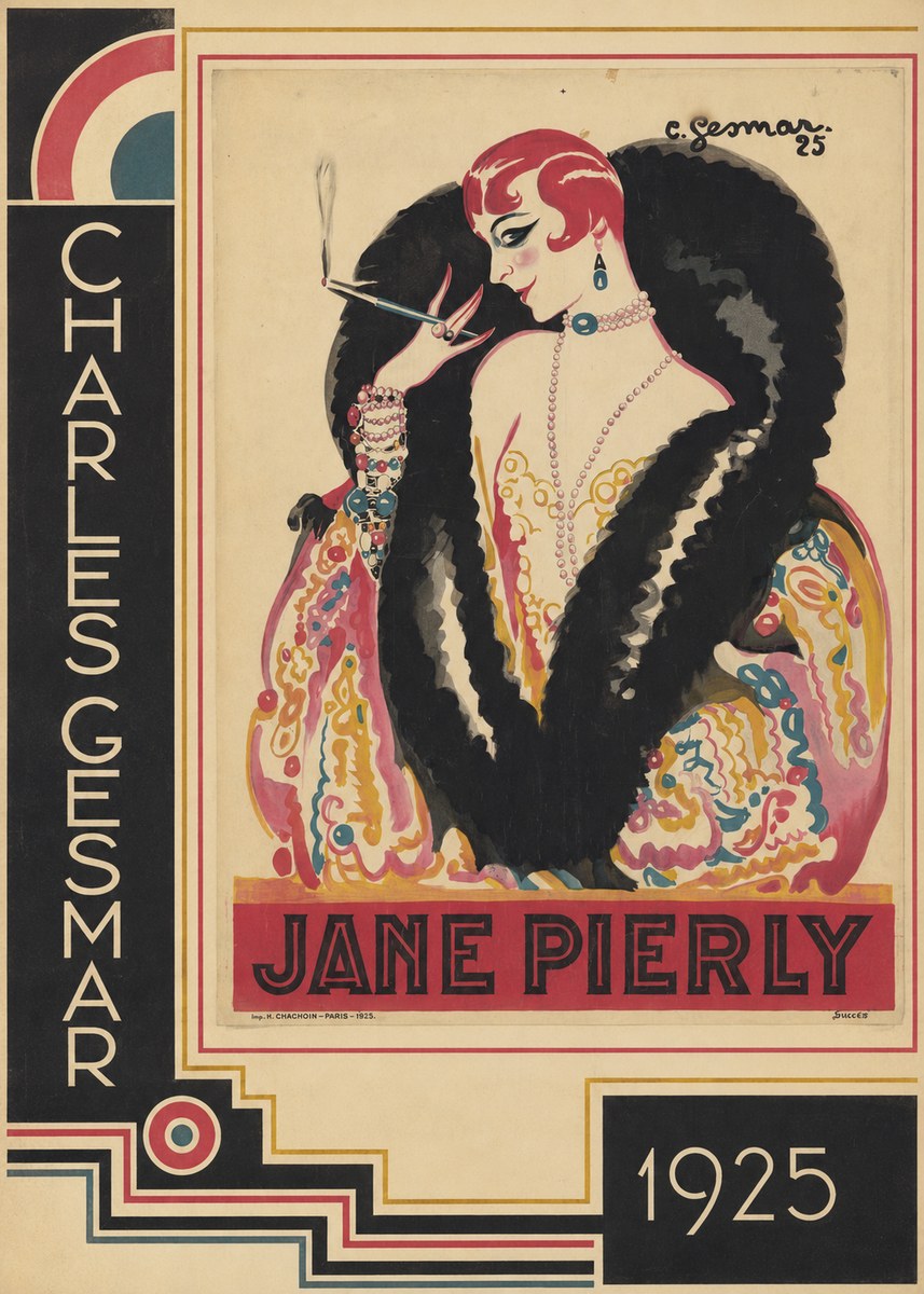 Charles Gesmar Jane Pierly No3 - Plakát