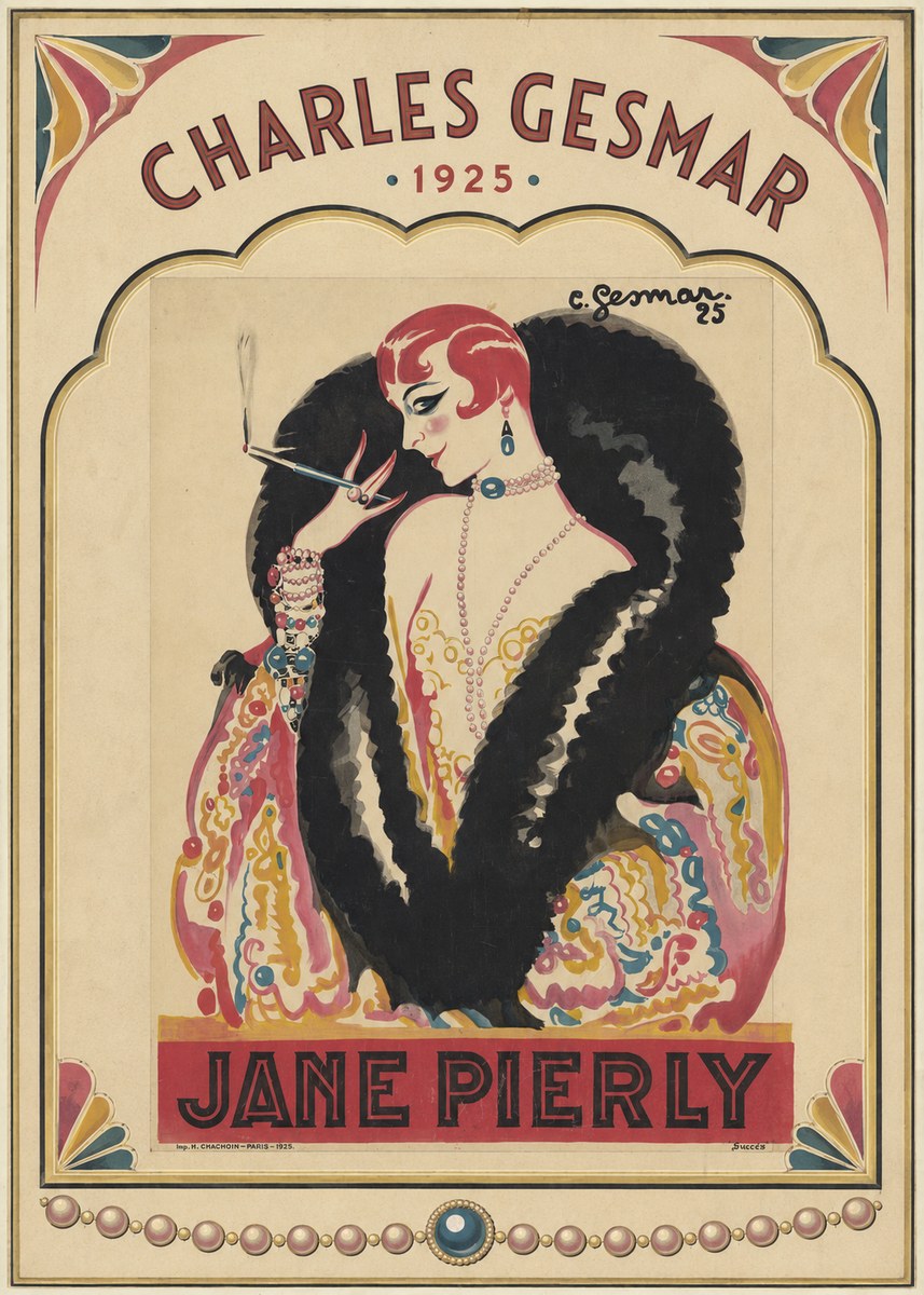 Charles Gesmar Jane Pierly No4 - Plakát