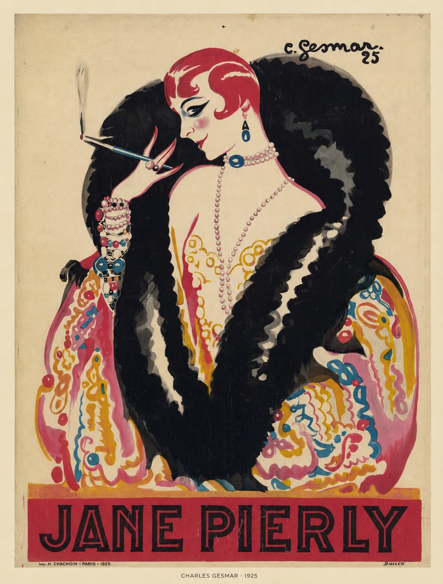 Charles Gesmar Jane Pierly No6 - Plakát