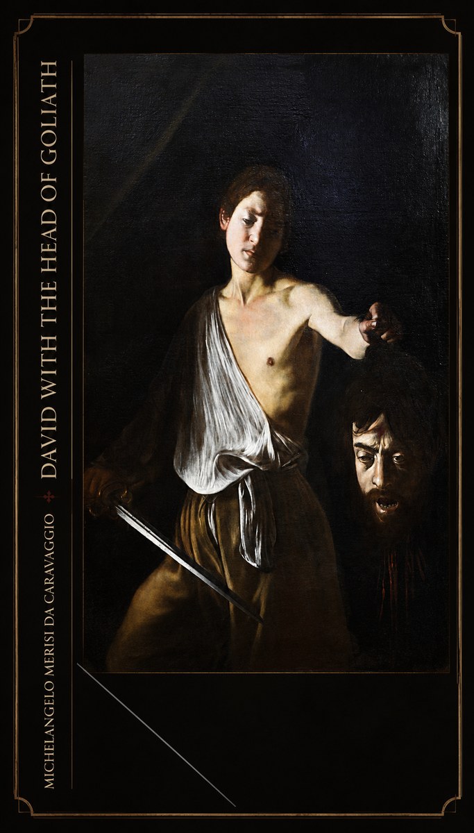 Michelangelo Merisi da Caravaggio David with the Head of Goliath II No3 - Plakát