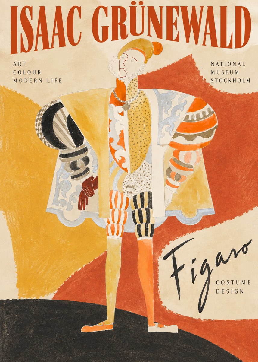 Isaac Grünewald Figaro I No2 - Plakát
