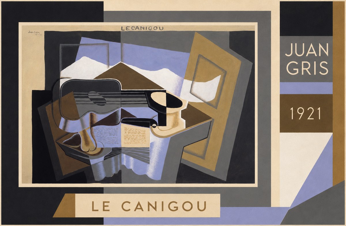 Juan Gris Le Canigou No2 - Plakát