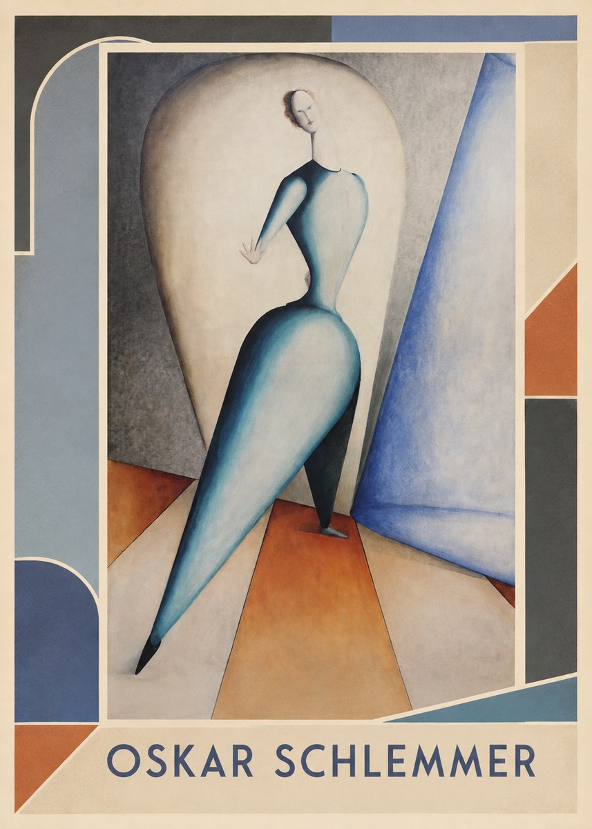 Oskar Schlemmer Oskar Schlemmer No1 - Plakát