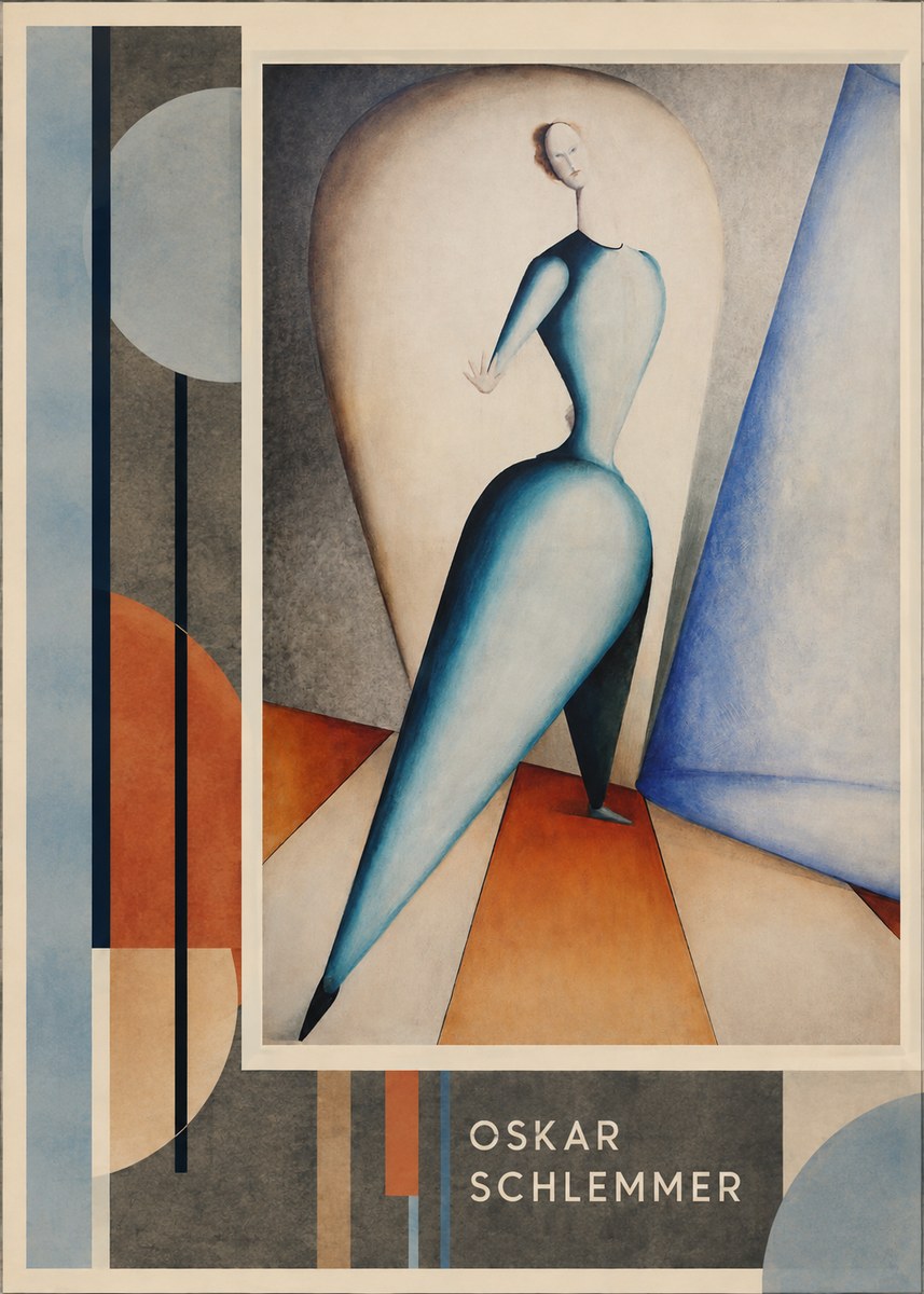 Oskar Schlemmer Oskar Schlemmer No2 - Plakát