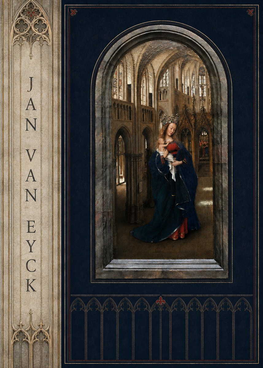 Jan van Eyck Madonna in the Church II No6 - Plakát