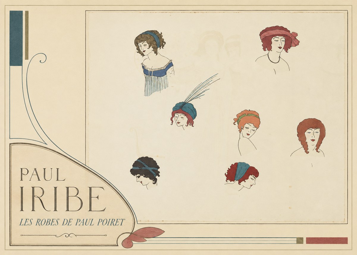 Paul Iribe Les Robes De Paul Poiret No3 - Plakát