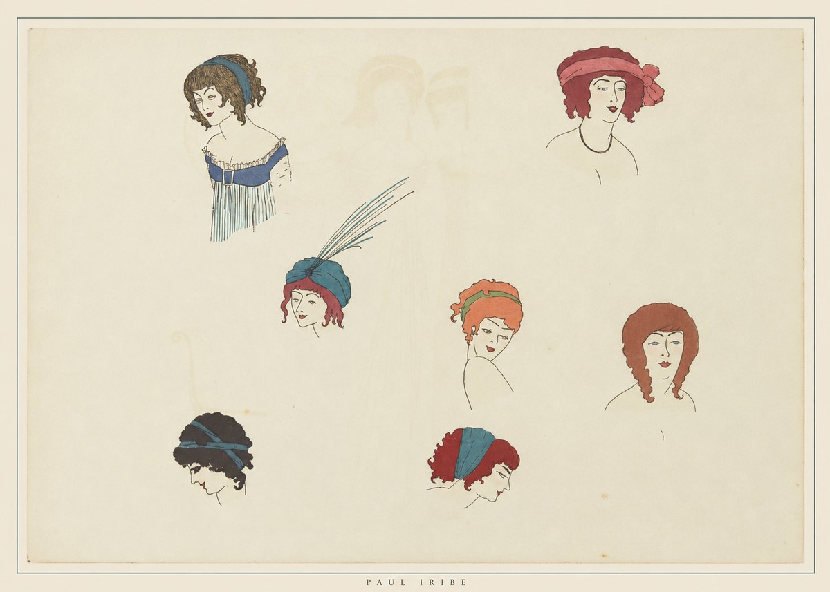 Paul Iribe Les Robes De Paul Poiret No4 - Plakát
