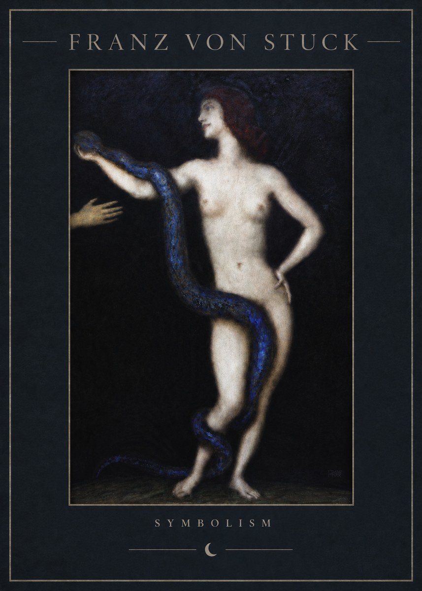 Franz von Stuck Sin No6 - Plakát
