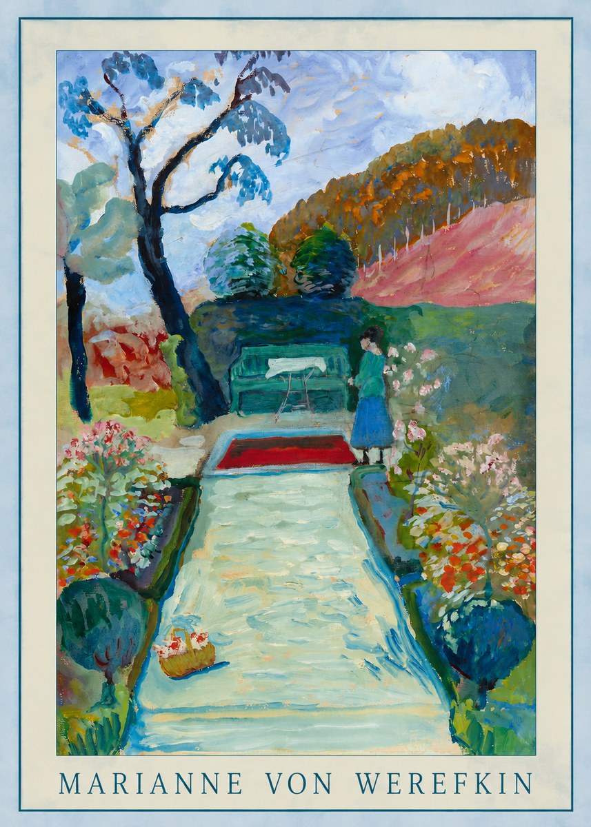 Marianne von Werefkin Summer Garden No1 - Plakát