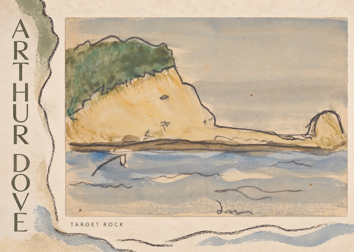 Arthur Dove Target Rock No3 - Plakát