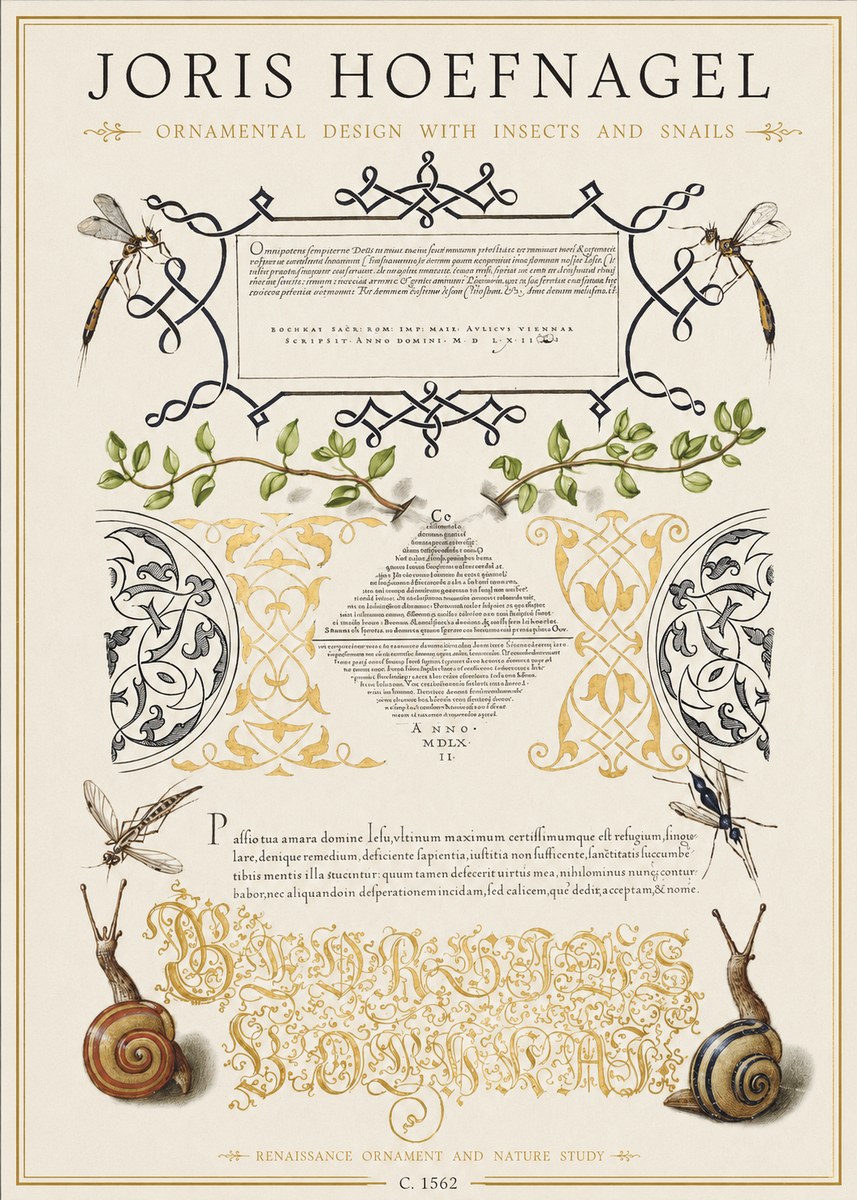 Joris Hoefnagel Memento Mori No2 - Plakát
