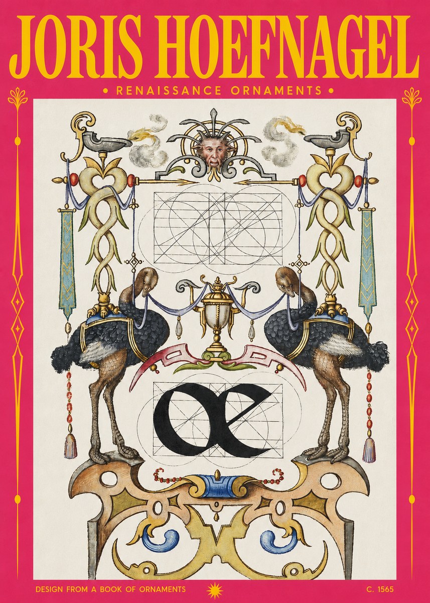 Joris Hoefnagel Ornamental Study I No4 - Plakát
