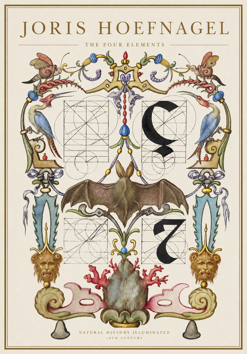 Joris Hoefnagel The Four Elements I No1 - Plakát
