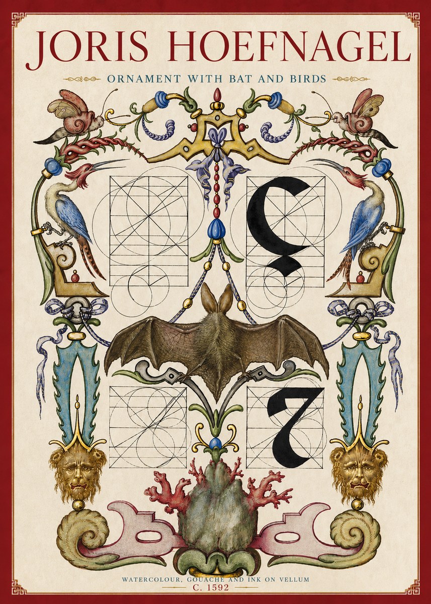 Joris Hoefnagel The Four Elements I No5 - Plakát