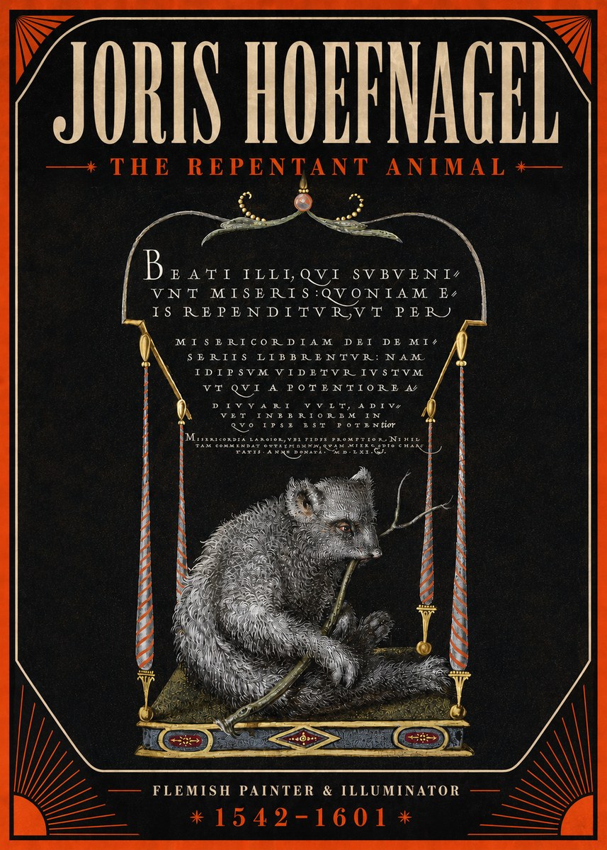 Joris Hoefnagel The Repentant Animal No6 - Plakát