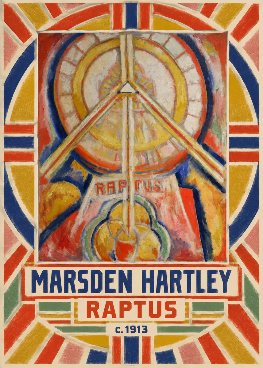 Marsden Hartley Raptus No3 - Plakát