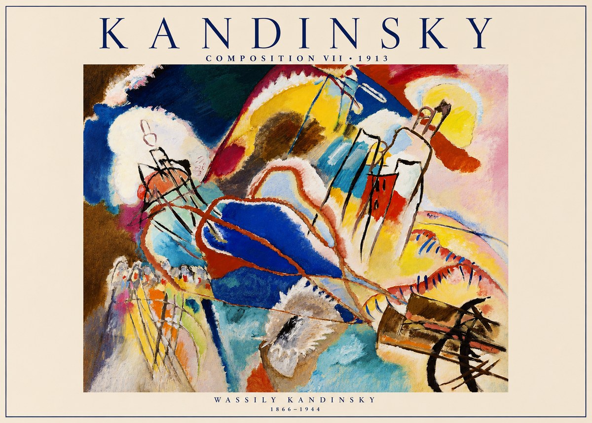 Kandinsky Composition Vii I No2 - Plakát