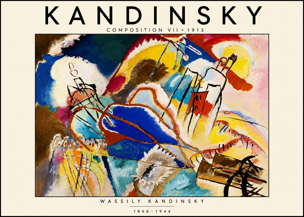 Kandinsky Composition Vii I No4 - Plakát