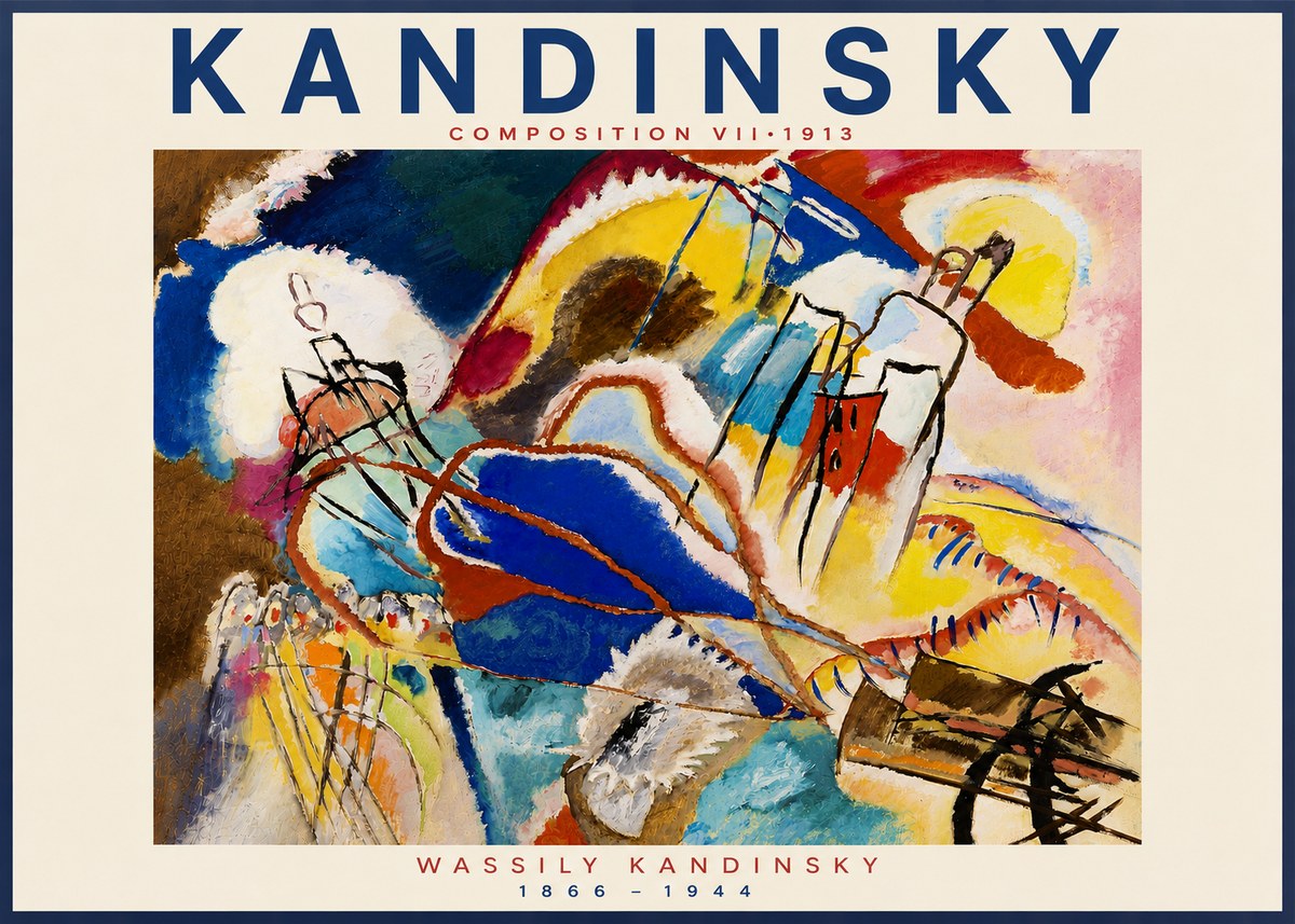 Kandinsky Composition Vii I No5 - Plakát