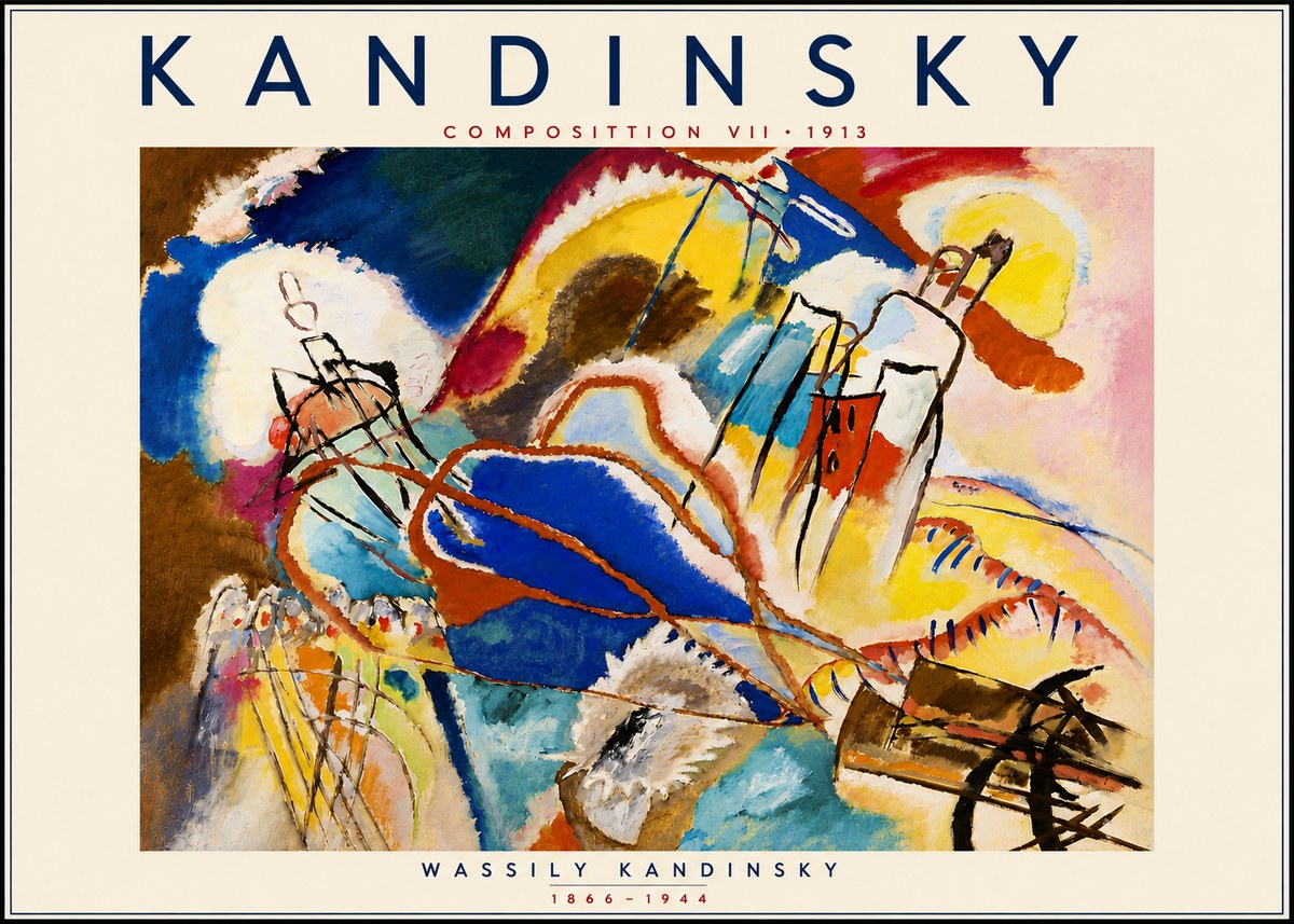 Kandinsky Composition Vii I No6 - Plakát