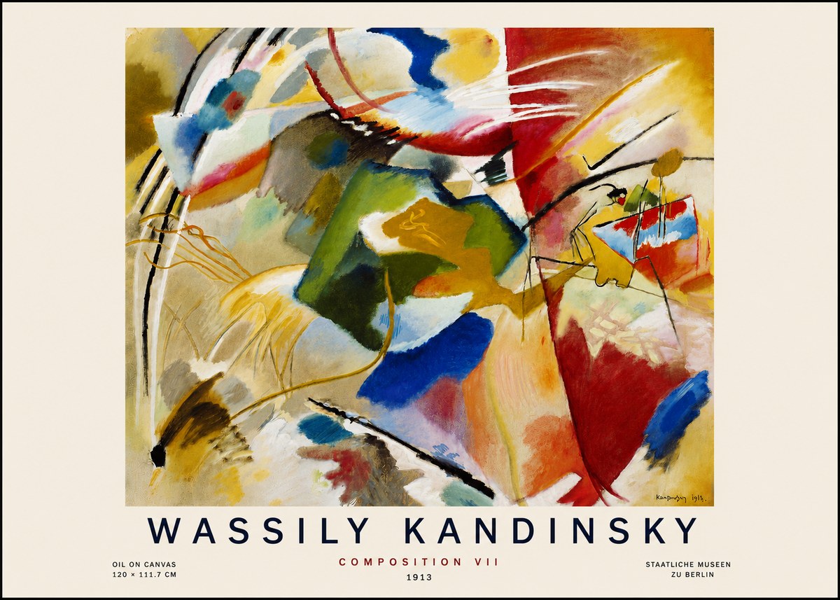 Kandinsky Composition Vii II No3 - Plakát