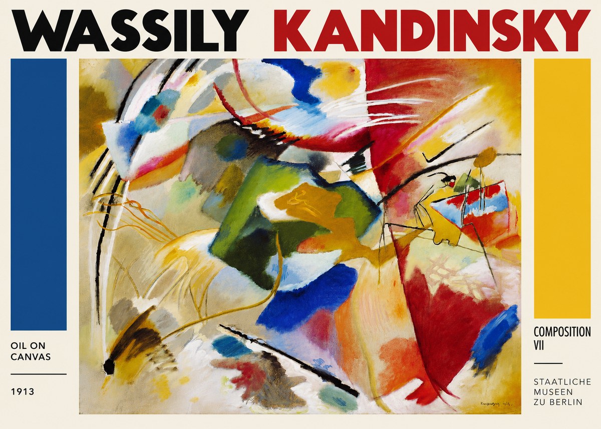 Kandinsky Composition Vii II No4 - Plakát