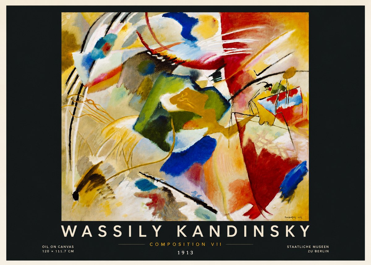 Kandinsky Composition Vii II No6 - Plakát