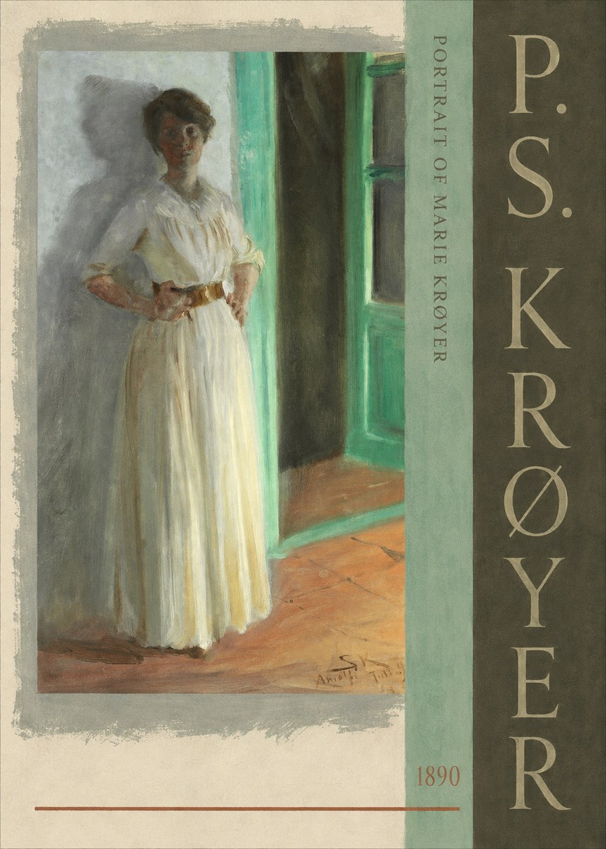 P.S. Krøyer Portrait of Marie Krøyer No6 - Plakát