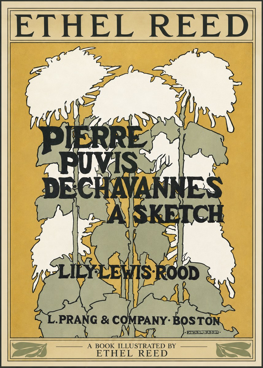 Ethel Reed Pierre Puvis De Chavannes a Sketch No1 - Plakát