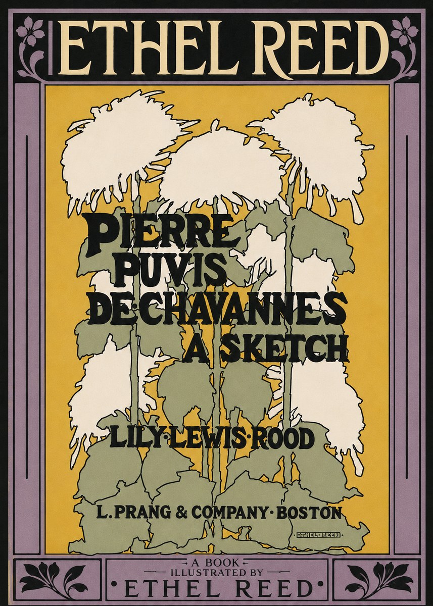 Ethel Reed Pierre Puvis De Chavannes a Sketch No5 - Plakát