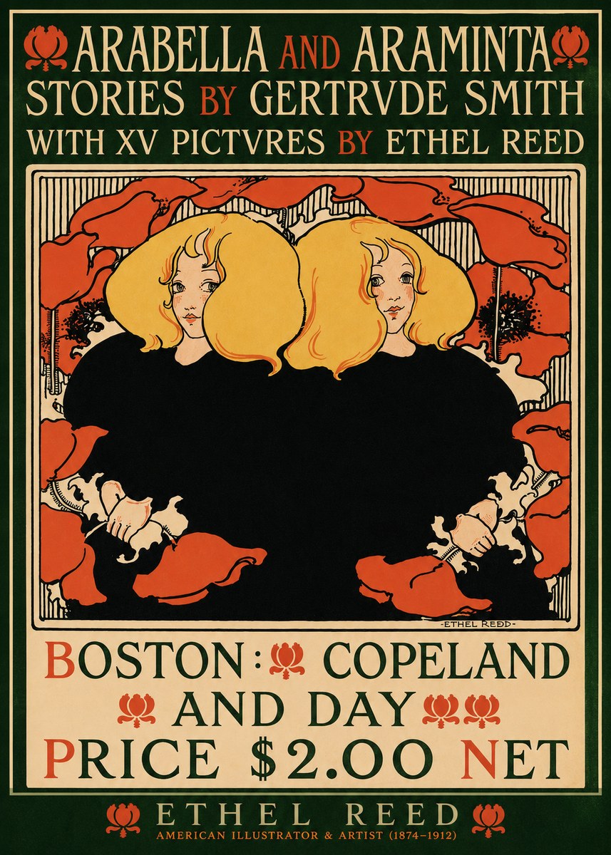 Ethel Reed Arabella and Araminta Stories No2 - Plakát