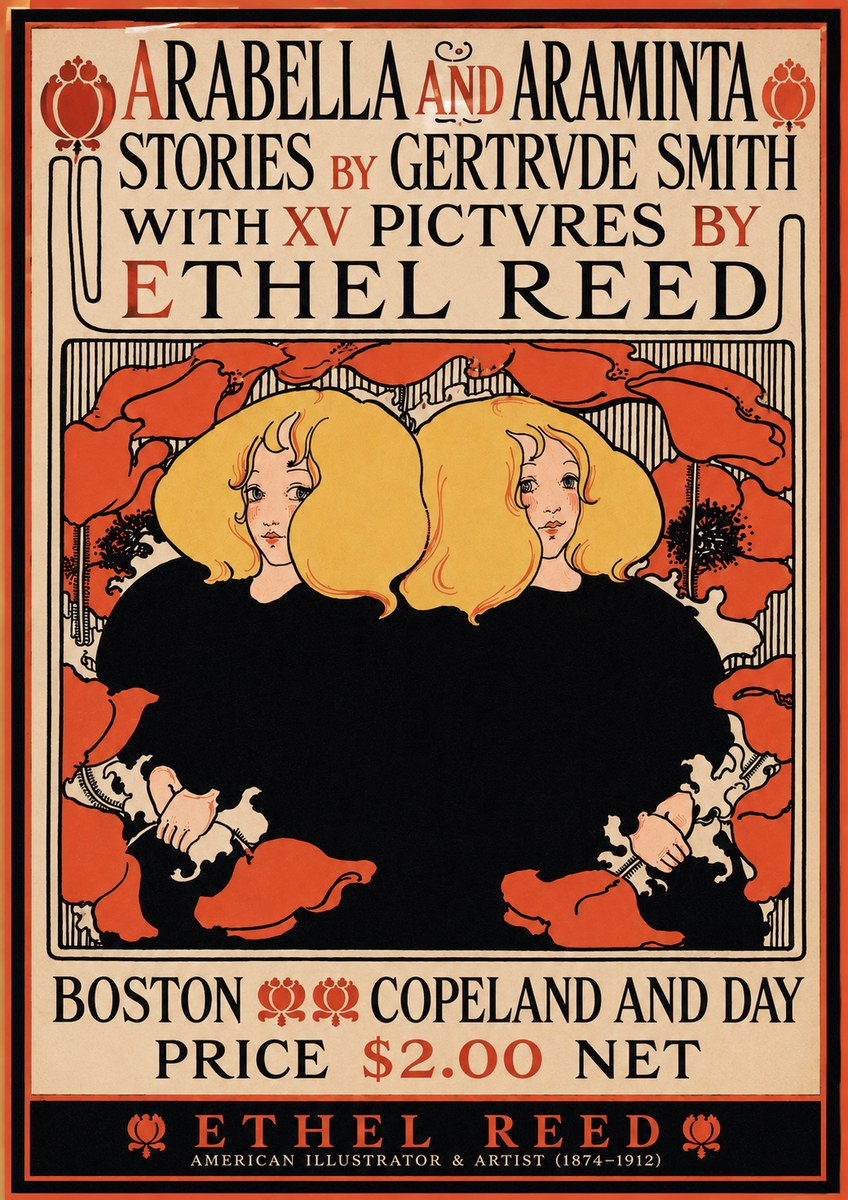 Ethel Reed Arabella and Araminta Stories No3 - Plakát