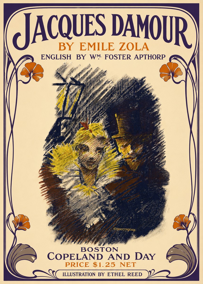 Ethel Reed Jacques Damour No3 - Plakát