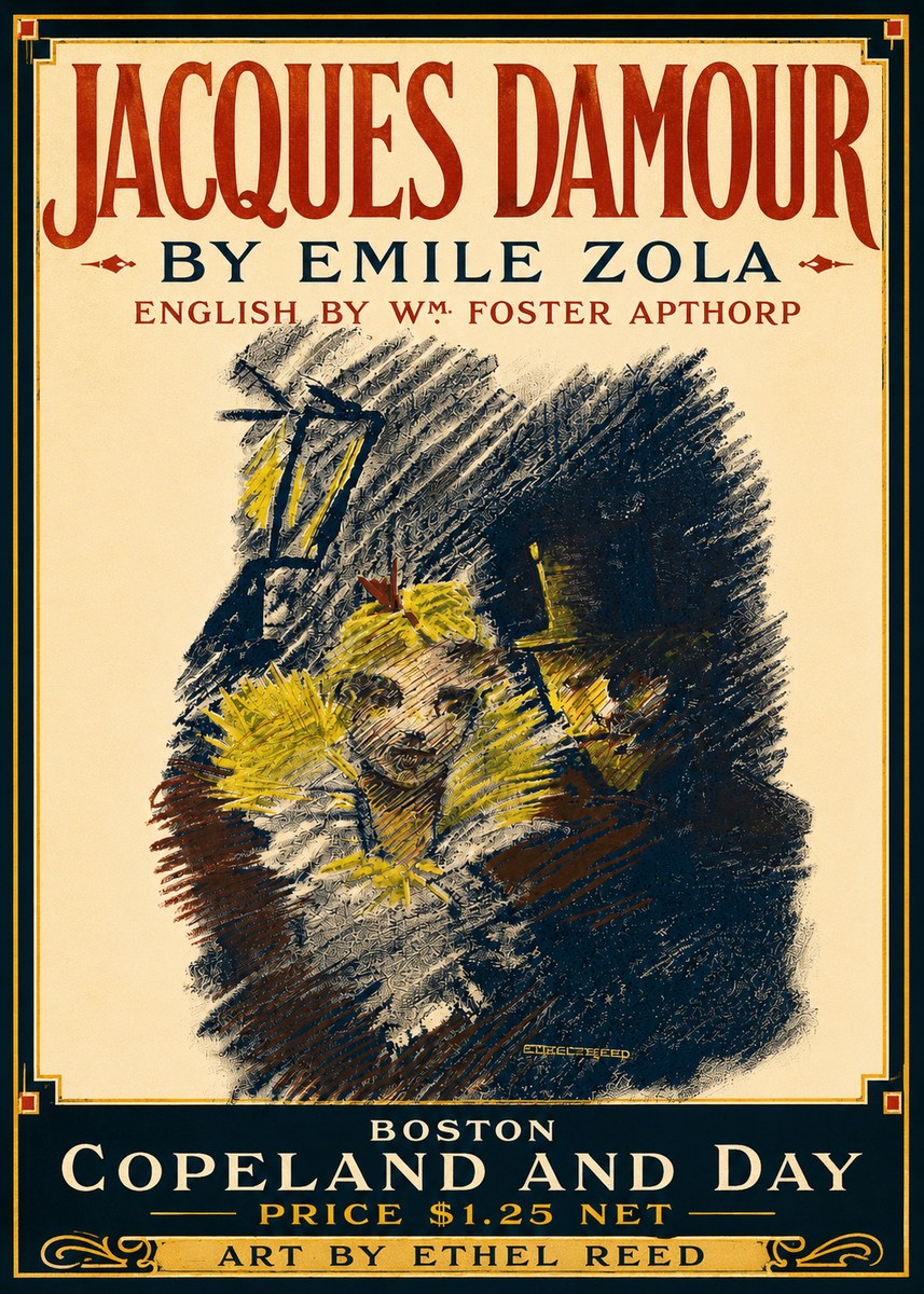 Ethel Reed Jacques Damour No4 - Plakát