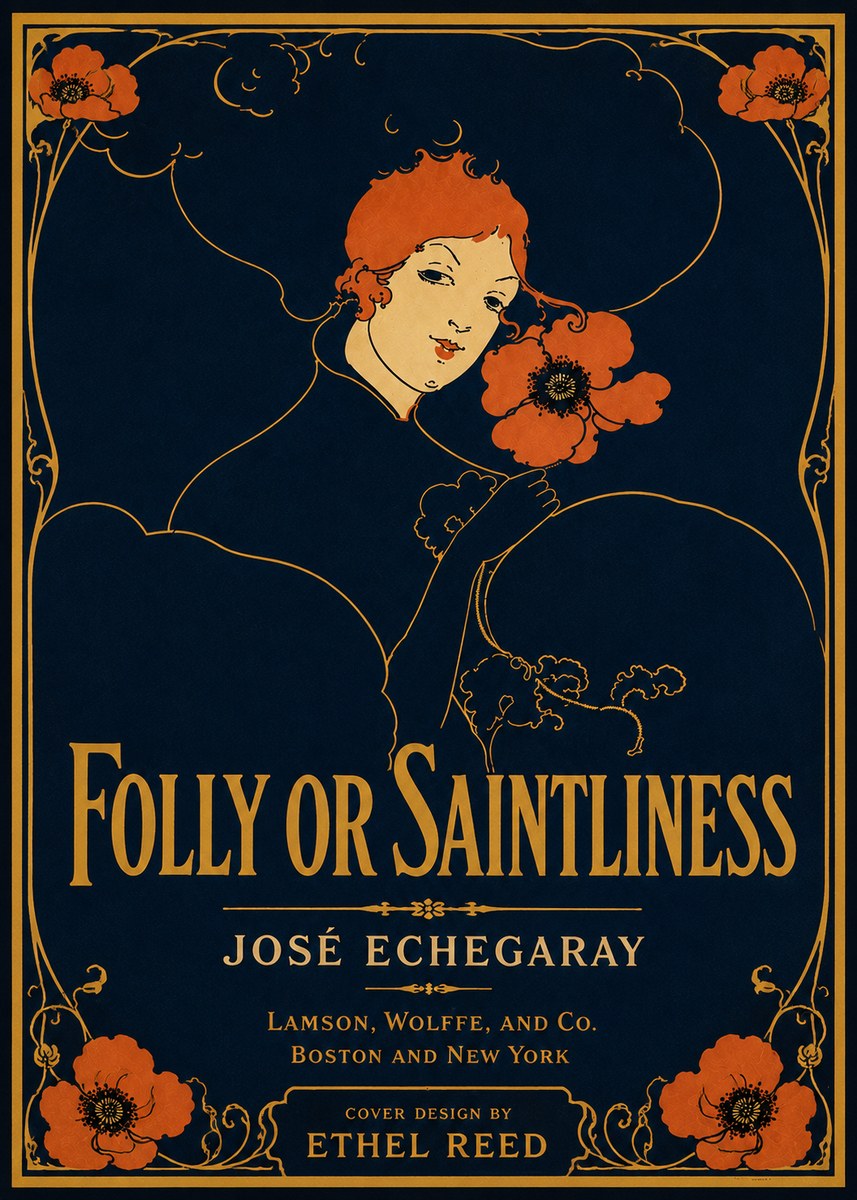 Ethel Reed Folly or Saintliness No5 - Plakát