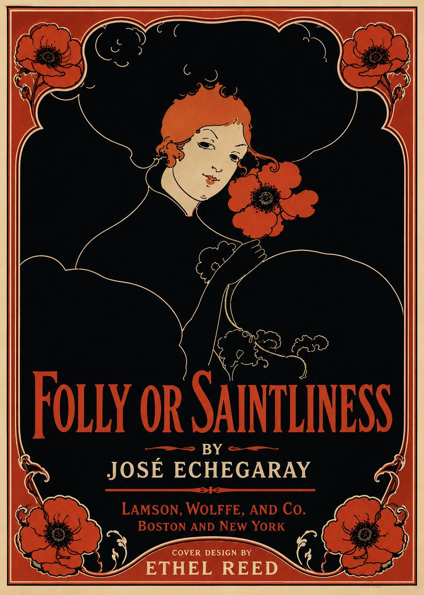 Ethel Reed Folly or Saintliness No6 - Plakát