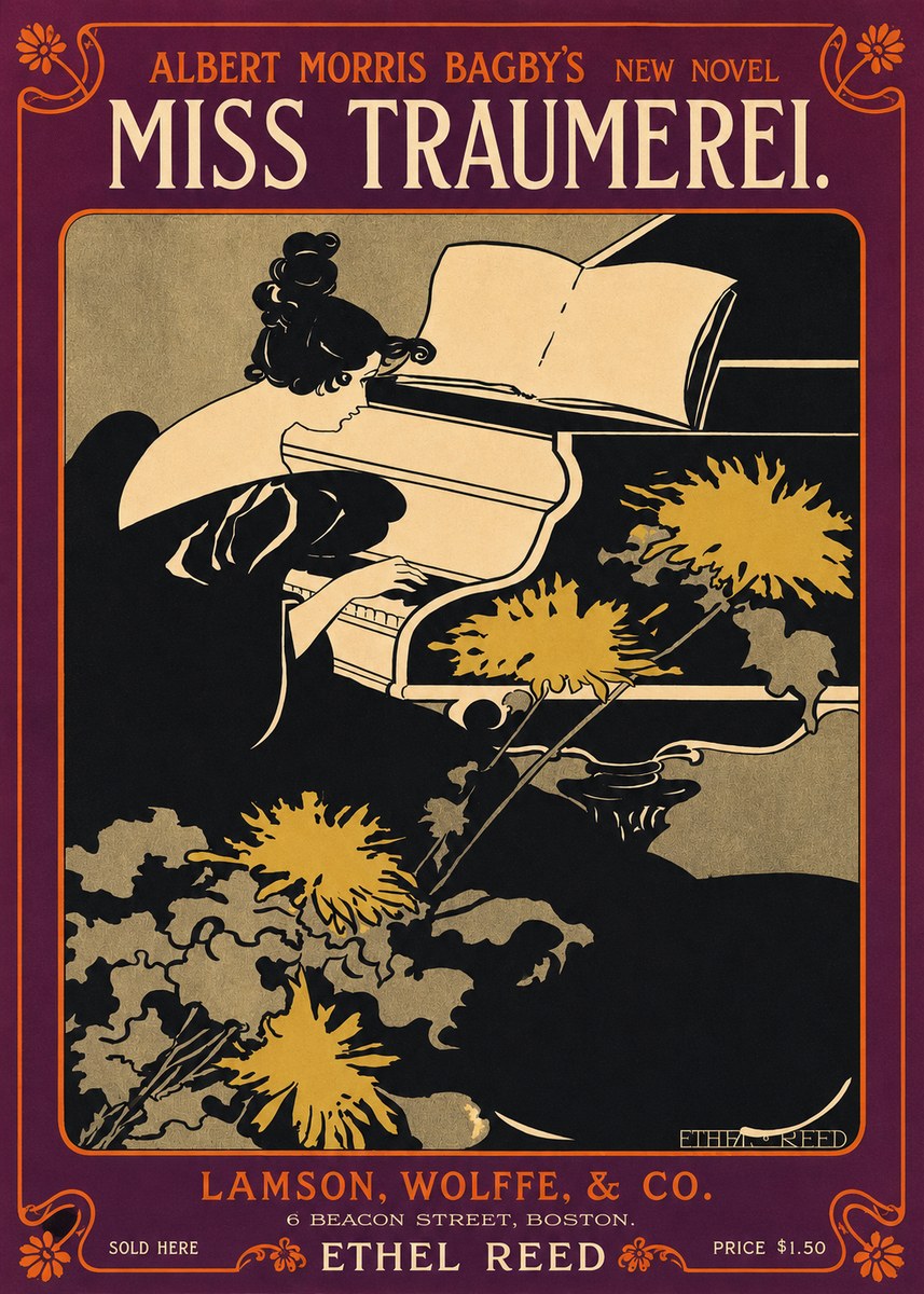 Ethel Reed Miss Traumerei. No2 - Plakát