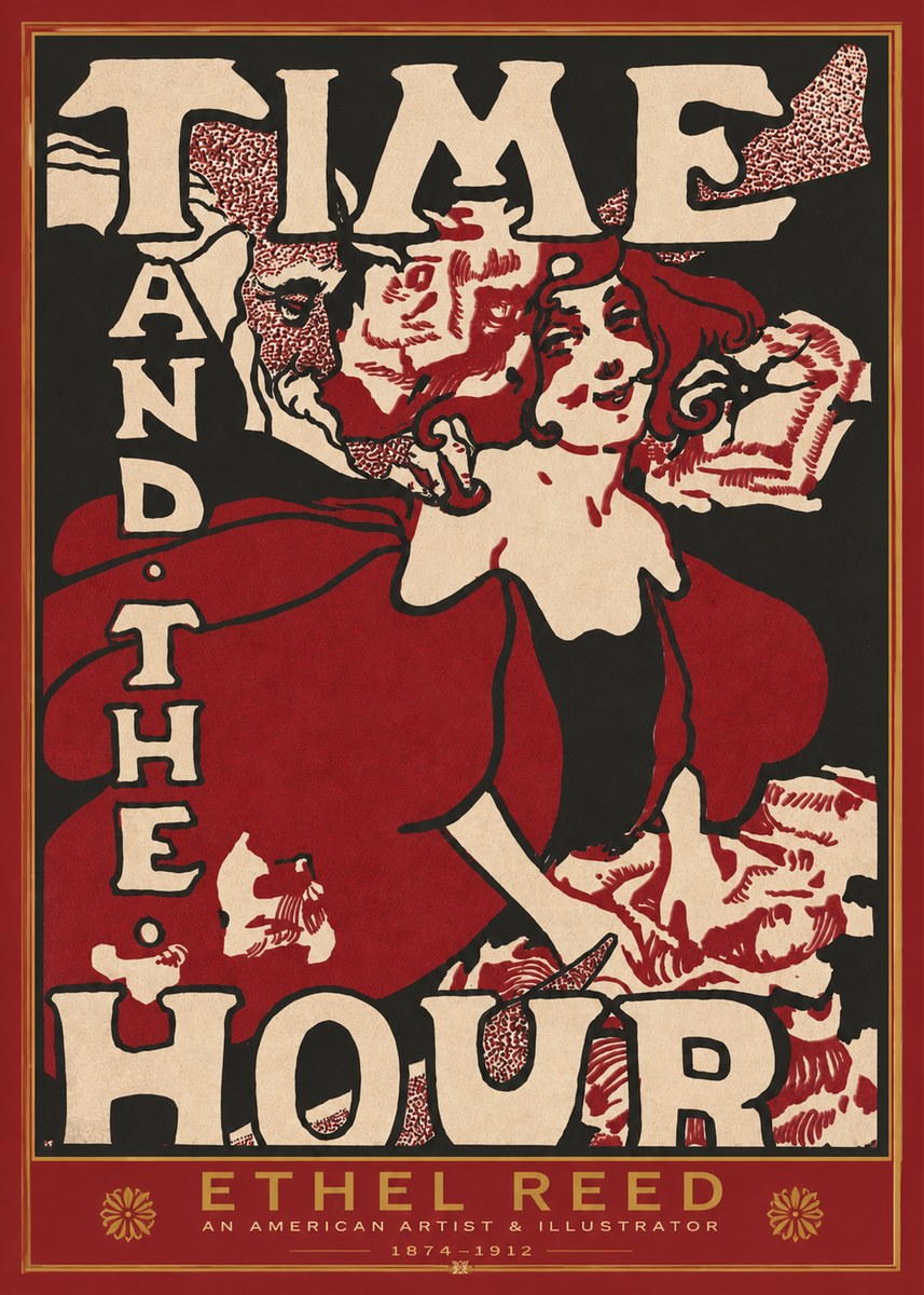 Ethel Reed Time and the Hour No2 - Plakát