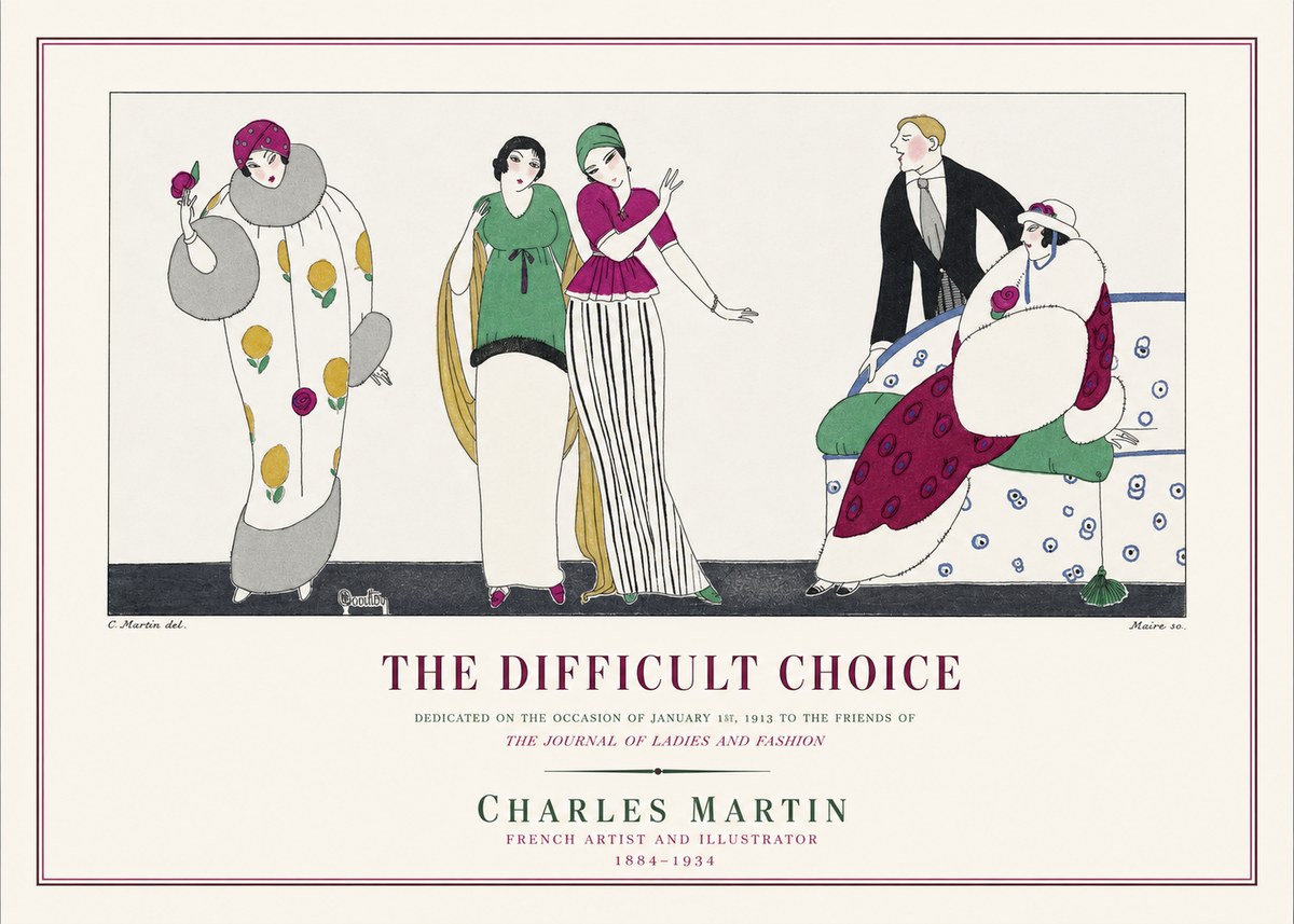 Charles Martin The Difficult Choice No1 - Plakát